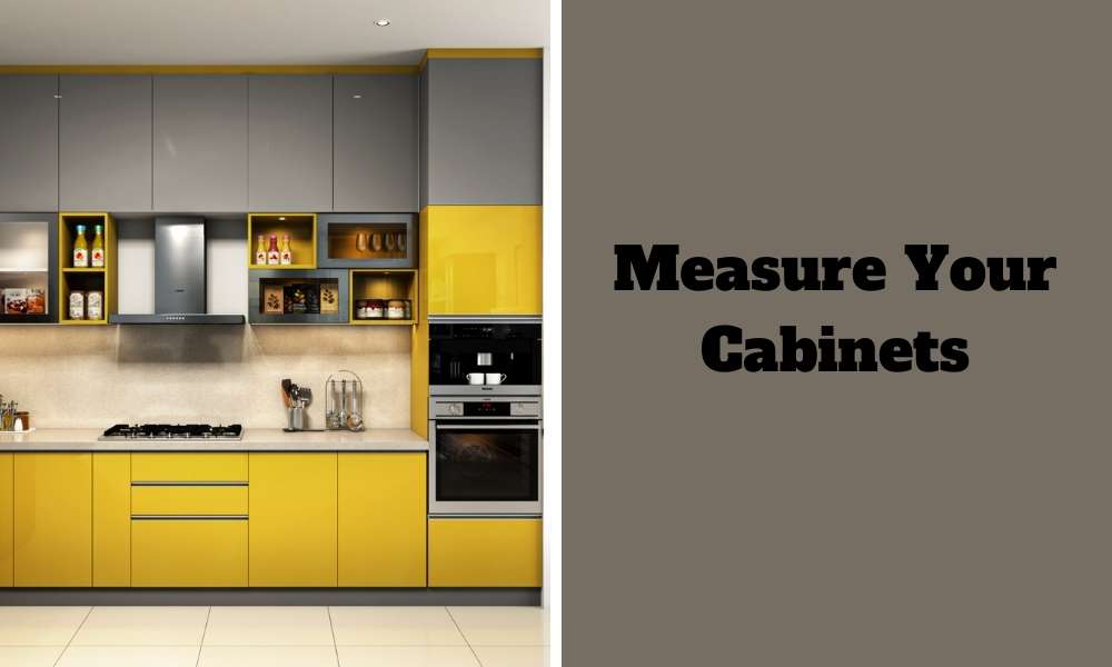 Measure Your Kitchen Cabinets