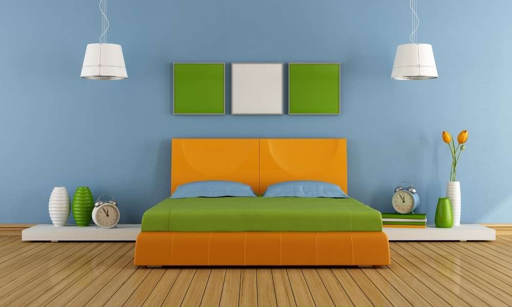 Use colors stage a bedroom