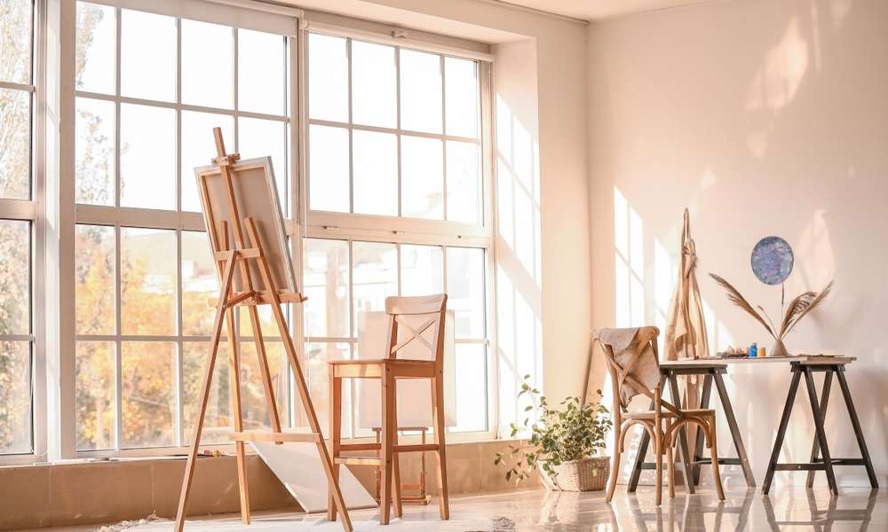 Create A Art Studio With An Extra Bedroom