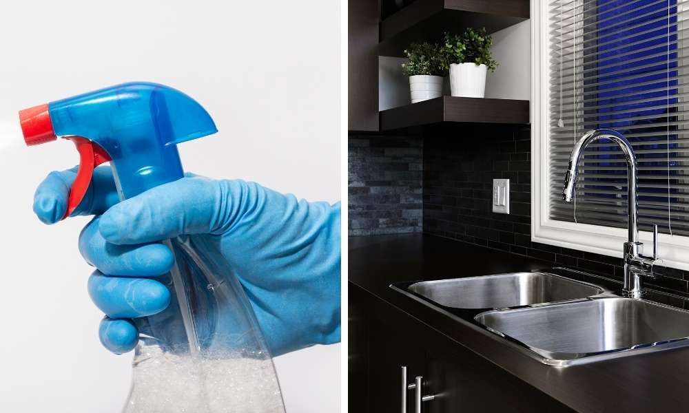 Sanitize To Clean Kitchen Sink Drain