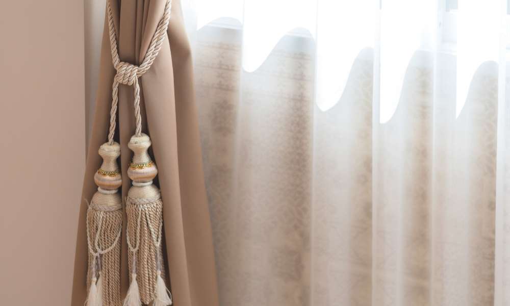 Decorative Curtain Tie-Backs for outdoor  Curtains