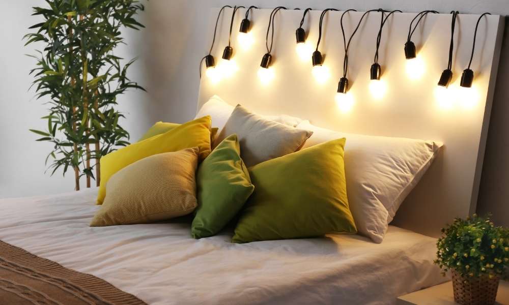 bright colors to help light To Decorate A Bedroom With Slanted Walls