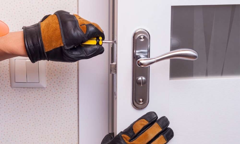 How To Open A Bedroom Door Lock With A Screwdriver?