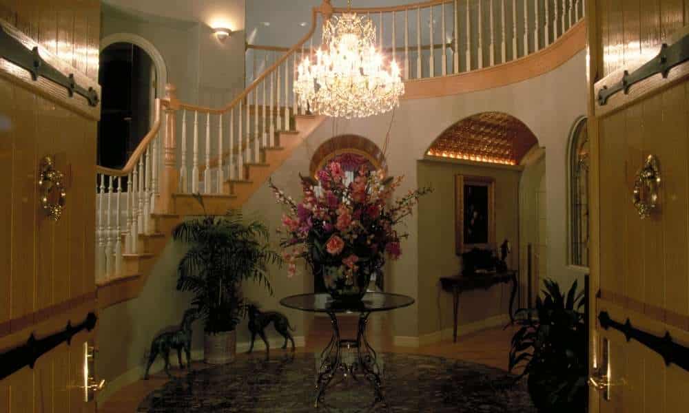 Lighting To Create A Foyer In An Open Living Room 