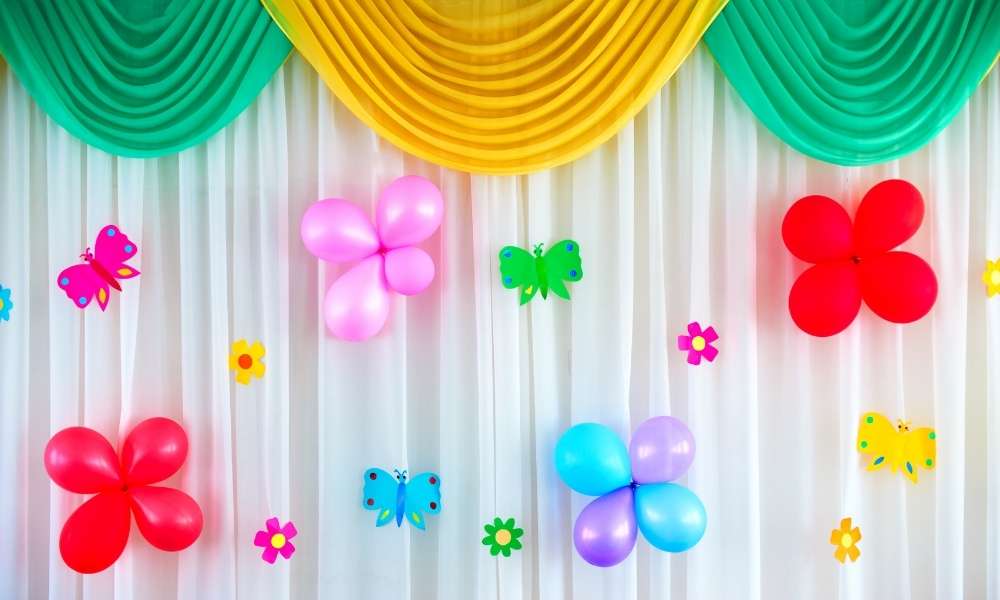 Floaty Balloon Curtains