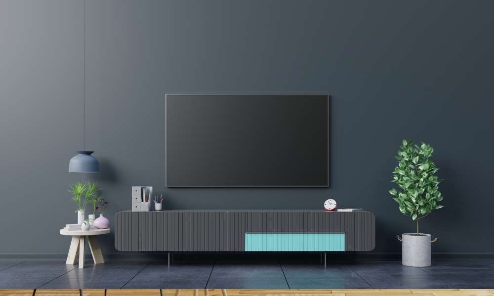 Grey  TV Stand