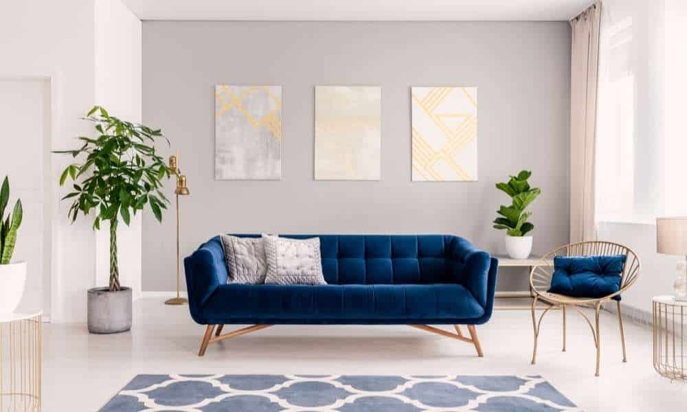 Royal Blue And Gold Living Room Ideas 