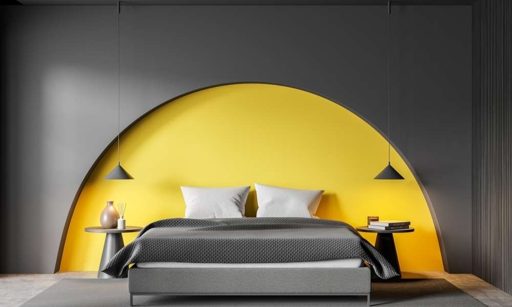 What Is A Grey And Yellow Bedroom ?