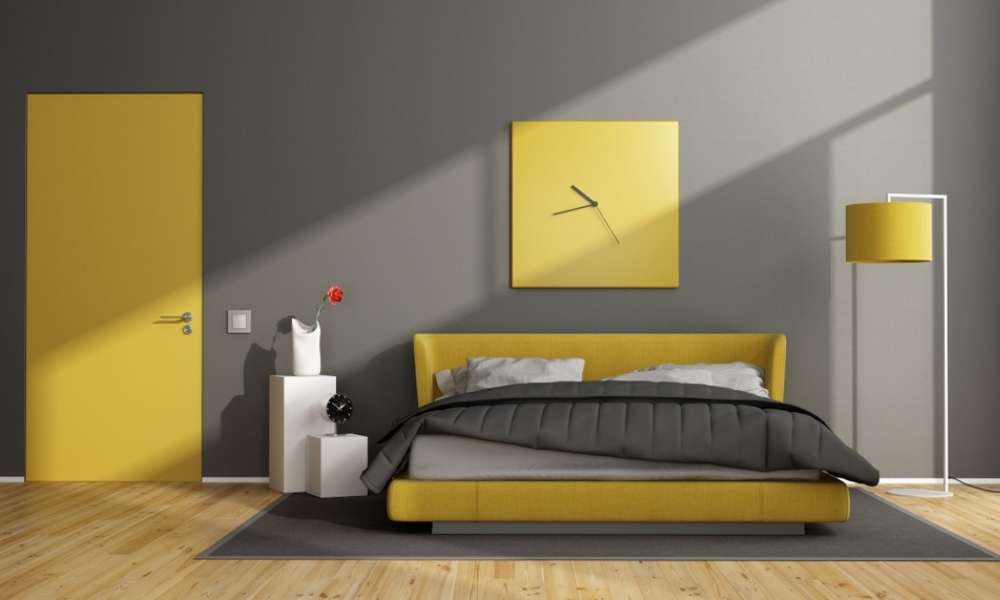 Best Tips For Decorating Grey And Yellow Bedroom 