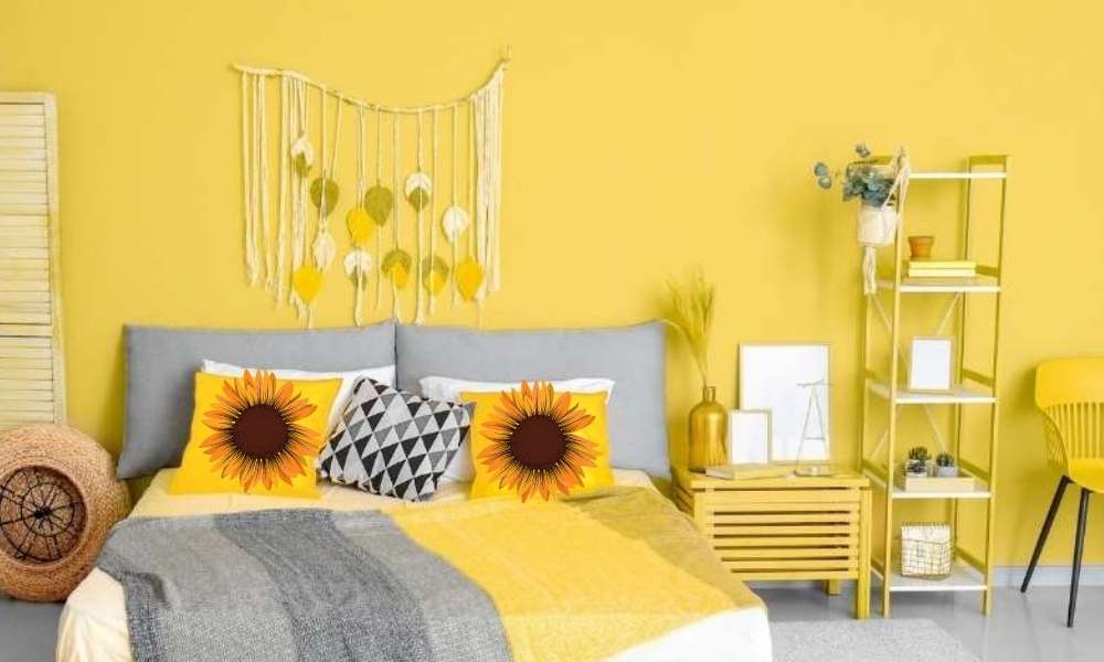 Add A Touch of Sunflower To Your  Pillow