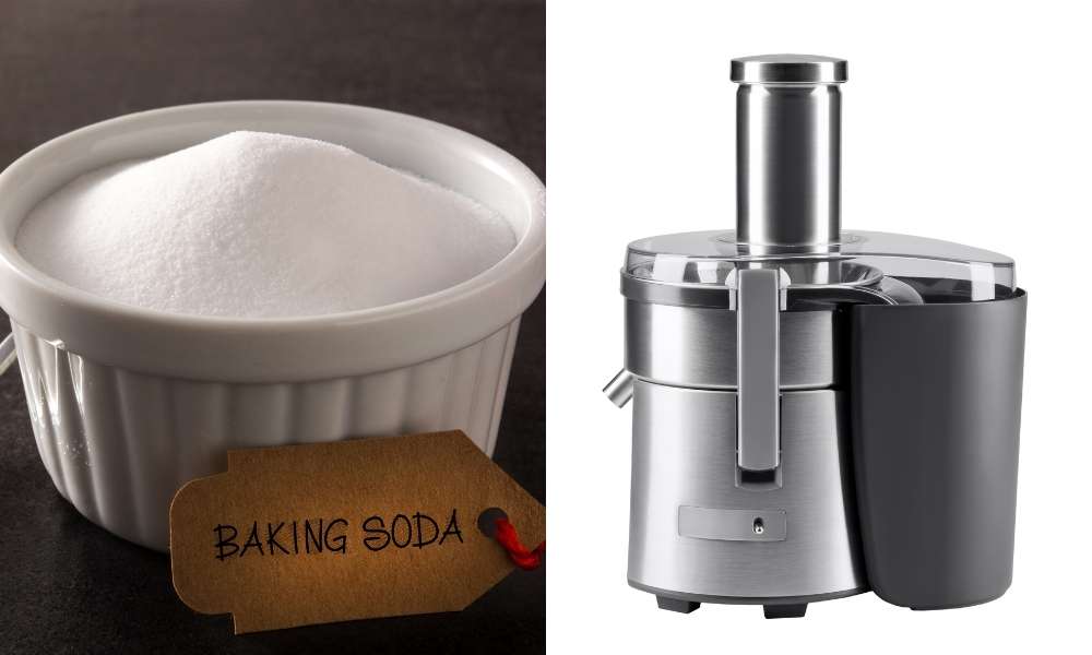 Baking soda to clean a juicer