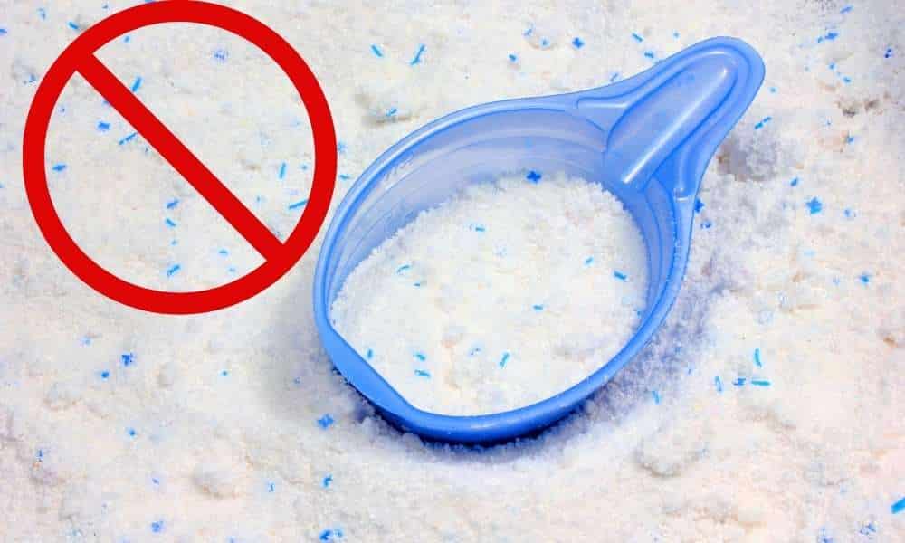 Do Not Use Harsh Detergents