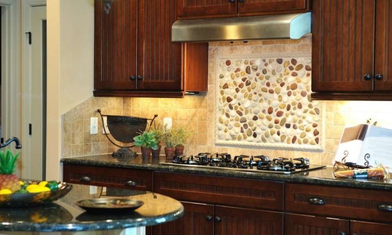 Rustic Kitchen Backsplash Ideas Guider Home   Stone Rustic Kitchen Backsplash 768x461 