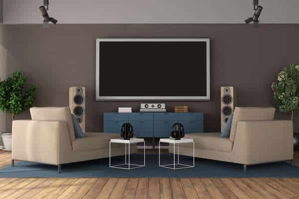 Sound System  in living room