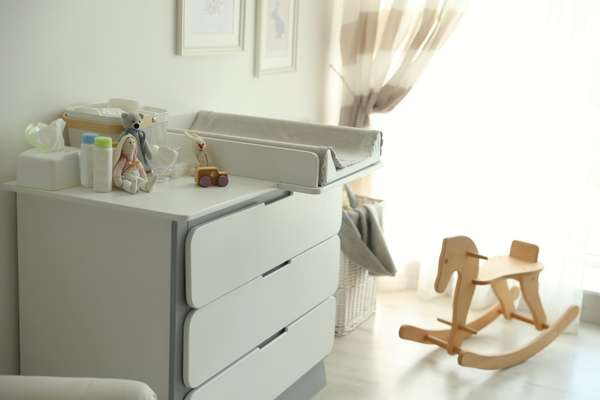 Changing Table to Create the Perfect Nursery on a Budget